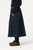 Meadow Skirt - Neppy Denim Indigo
