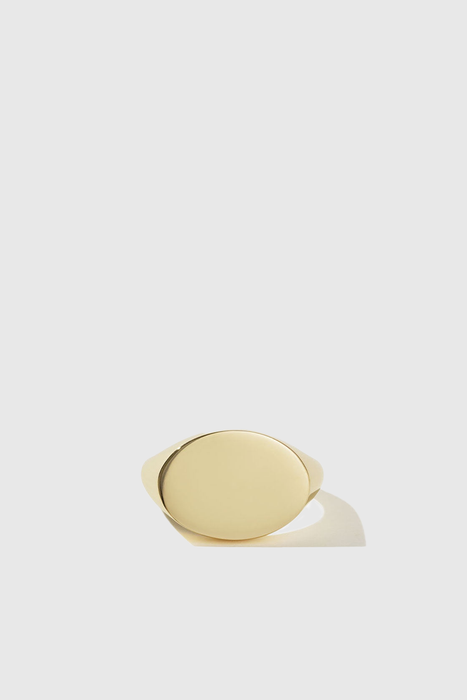 Melrose Signet Ring - Gold Plated