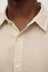 Mens Everyday Linen Long Sleeve Shirt - Limestone