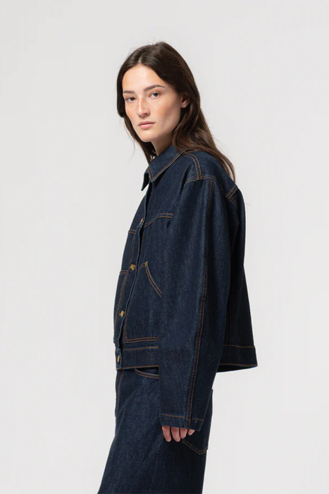 Miami Jacket - Century Denim Blue Rinse