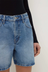 Mid Rise Vintage Denim Short - Classic Blue
