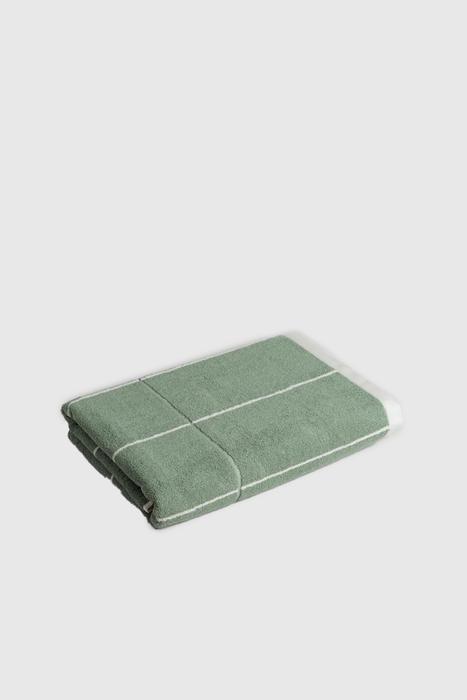 Miles Bath Sheet - Sage / Chalk