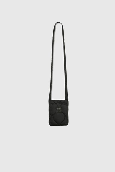 Military Cross Body Down Bag Small - Black