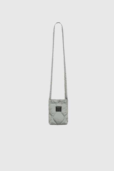 Military Cross Body Down Bag Small - Dark Sage Green