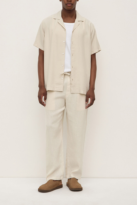 Miller Short Sleeve Shirt - Limestone