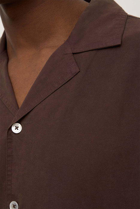 Miller Short Sleeve Shirt - Ganache
