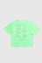 Mixed Messages Tee - Chroma Green