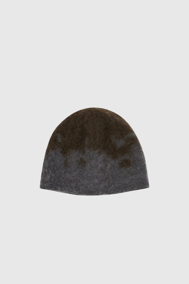 Mohair Splatter Beanie - Slate Splatter