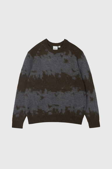 Mohair Splatter Sweater - Slate Splatter