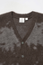 Mohair Splatter Cardigan - Slate Splatter