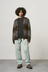 Mohair Splatter Cardigan - Slate Splatter