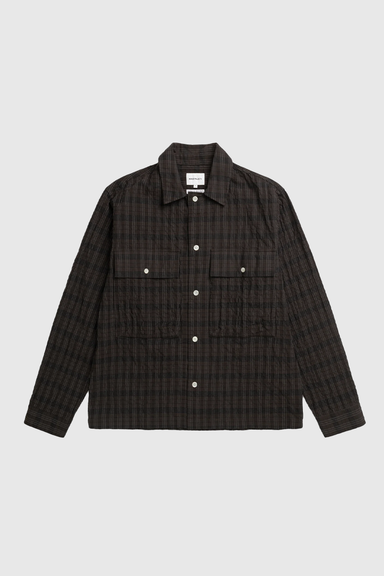 Mols Hunting Check Shirt - Delicioso Brown