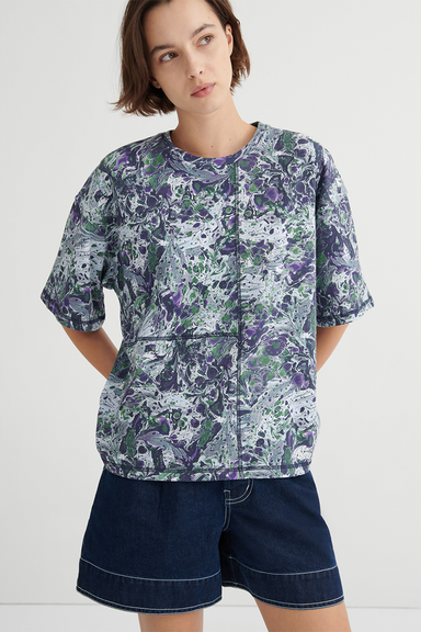 Montage Tee - Marbled