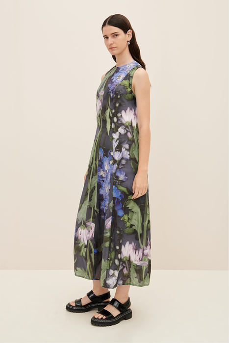 Mosaic Dress - Delphinium