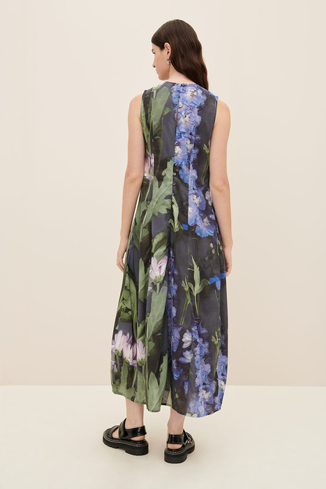 Mosaic Dress - Delphinium