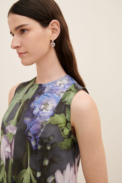 Mosaic Dress - Delphinium