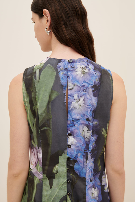 Mosaic Dress - Delphinium