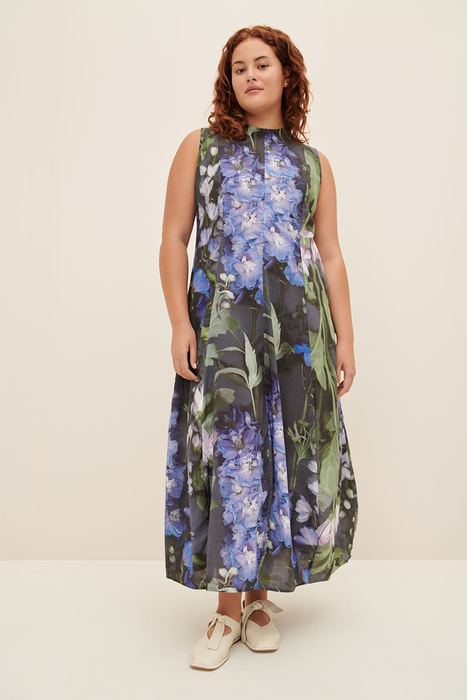 Mosaic Dress - Delphinium