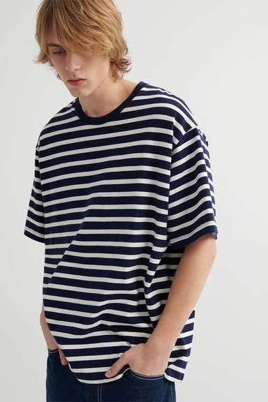 Motion Tee - Uniform Stripe