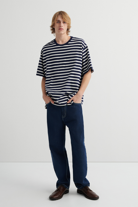 Motion Tee - Uniform Stripe