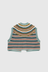 Multi Striped Vest - Light Blue