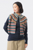 Multi Striped Vest - Light Blue