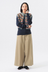 Multi Striped Vest - Light Blue