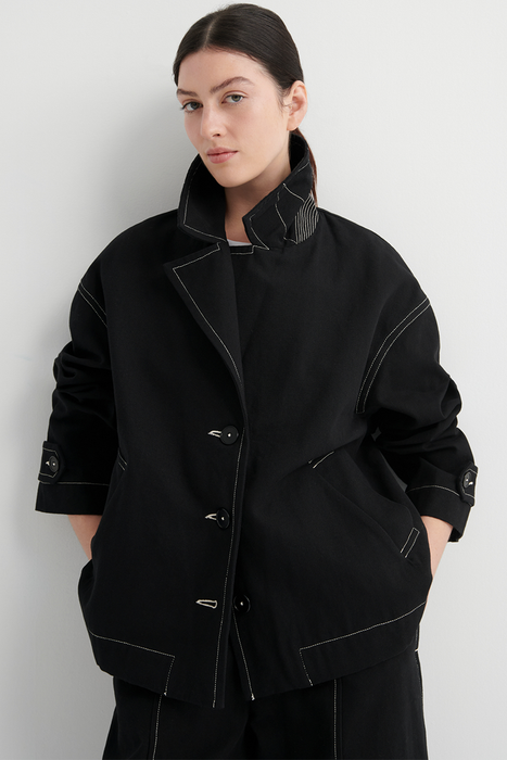 Mural Jacket - Black