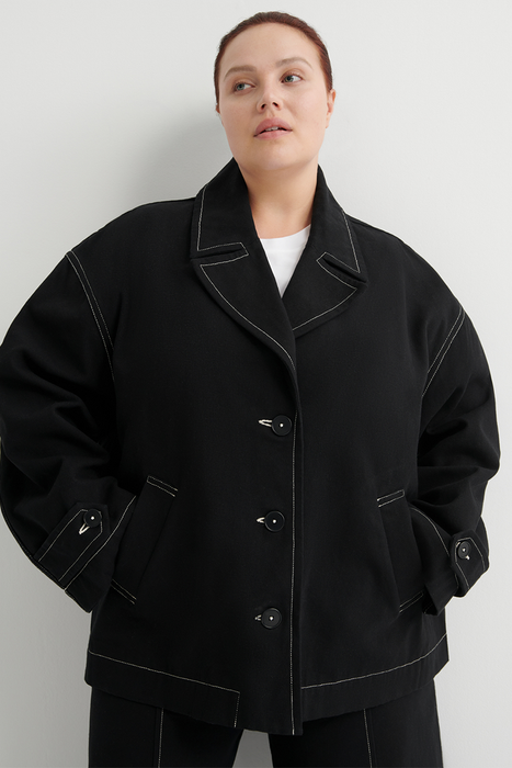 Mural Jacket - Black