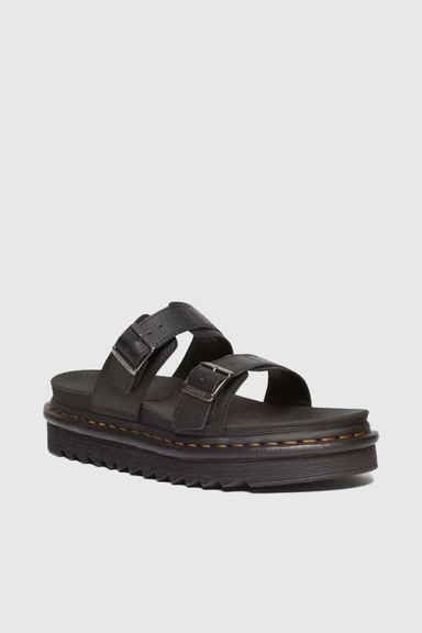 Myles Slide Sandal - Black Athena
