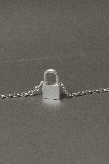 Locked Necklace Medium - Sterling Silver