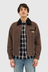 Nailhead Miner Jacket - Dark Brown