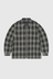 Nep Check Zip Shirt - Black