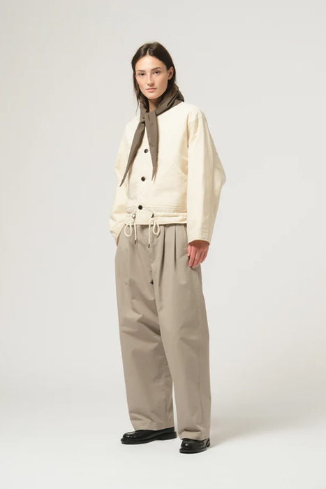 Neutron Jacket - Padded Cotton Ecru