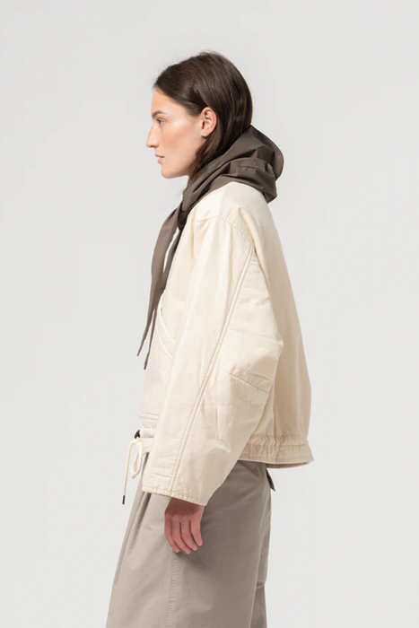 Neutron Jacket - Padded Cotton Ecru