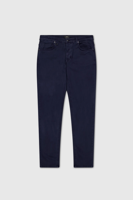 Lou Slim Twill - Navy