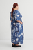 Nigella Dress - Cyanotype Floral