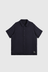 Non Down Reversible "SKA" Aloha Half Sleeve Shirt - Dark Navy / Dark Navy