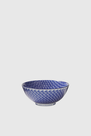 Noodle Bowl - White / Blue