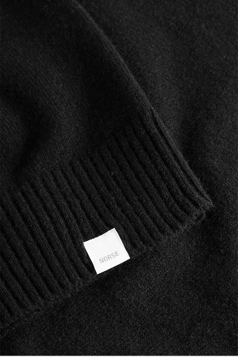 Norse Standard Merino Lambswool Sweater - Black