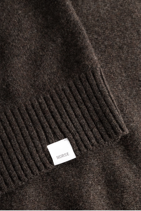 Norse Standard Merino Lambswool Sweater - Heathland Brown