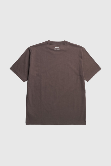 Norse x Daniel Frost Baker Ascent T-Shirt - Seal Brown