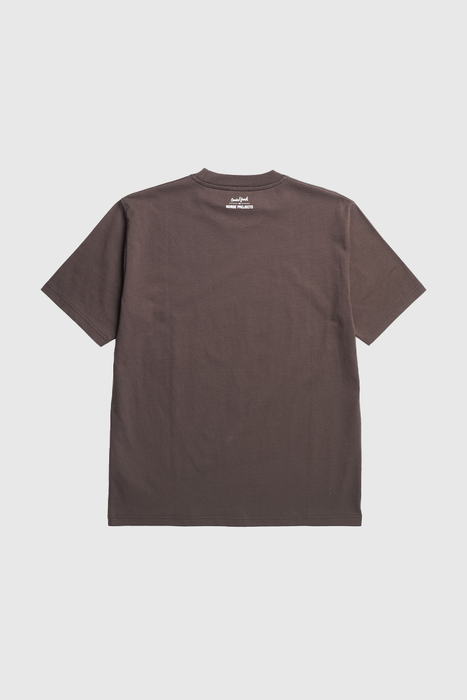 Norse x Daniel Frost Baker Ascent T-Shirt - Seal Brown