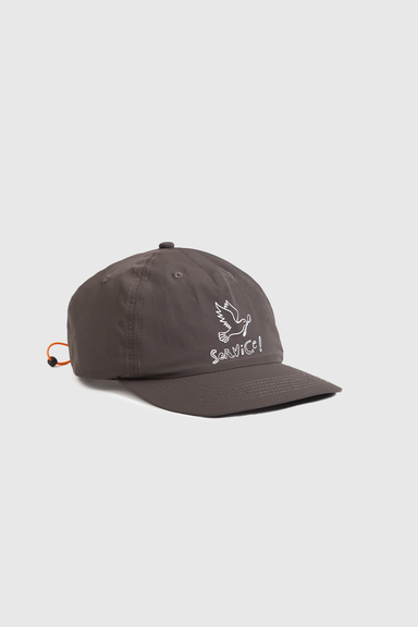 Nylon Dove Cap - Brown