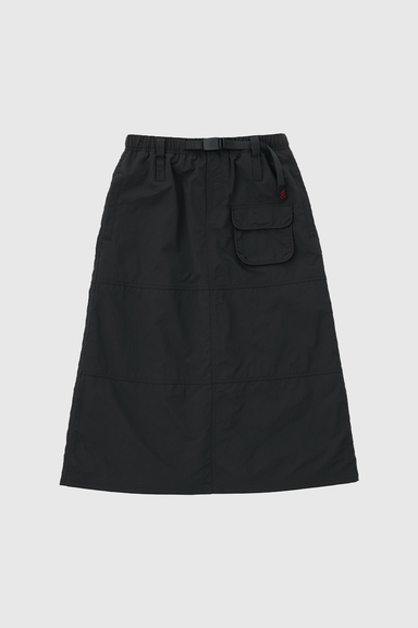 Nylon Utility Skirt - Black