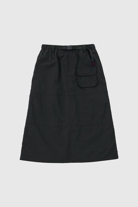 Nylon Utility Skirt - Black
