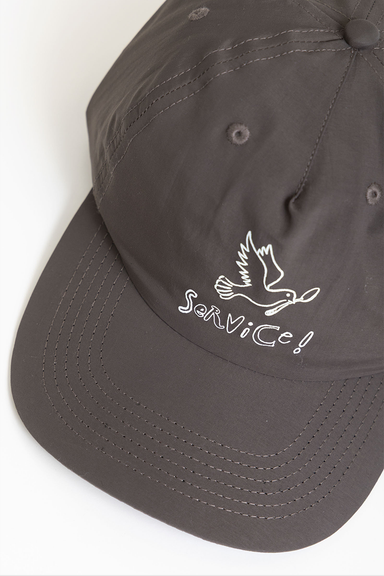 Nylon Dove Cap - Brown
