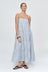 Ophelia Dress - Bleu Stripe