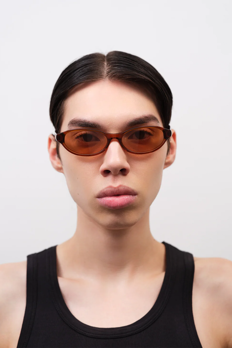 Olympia - Crystal Brown / Brown Lens