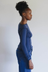 Omato Long Sleeve Tee - Preston Blue